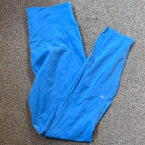Lululemon Base Pace Blue High-Waisted Leggings